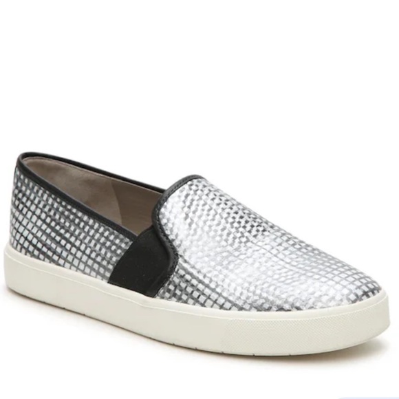 Vince Blair Check Slip On Sneakers - Picture 1 of 9